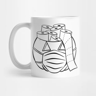 Quarantine Pumkin Shirt Mug